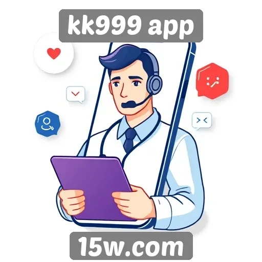 Suporte ao cliente no kk999 app é eficiente