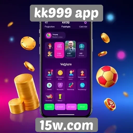 kk999 app apresenta novas funcionalidades para jogadores
